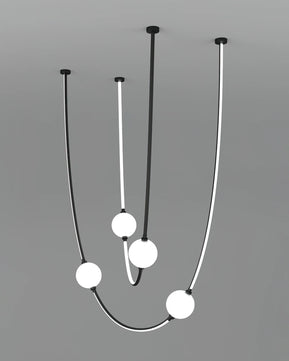 Linea Curva Chandelier