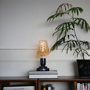 Mushroom Glass Desk Lamp