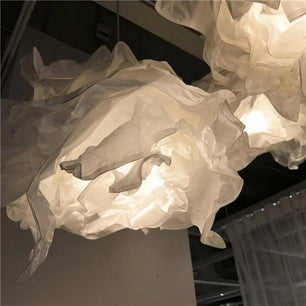 Art Decor Paper Cloud Pendant Light S137