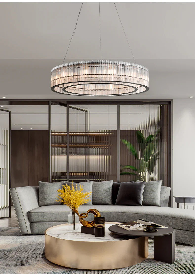 Mossi Glass Chandelier