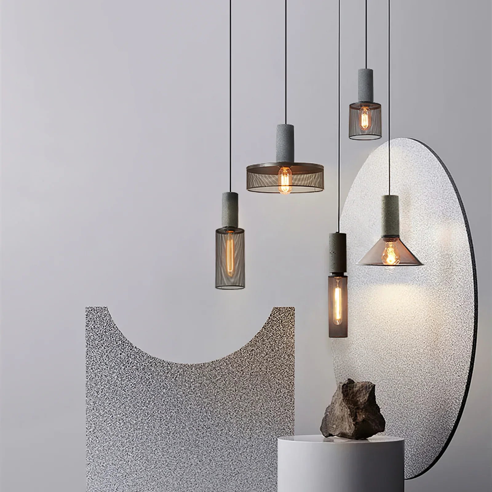 Concrete Industry Pendant Lamp