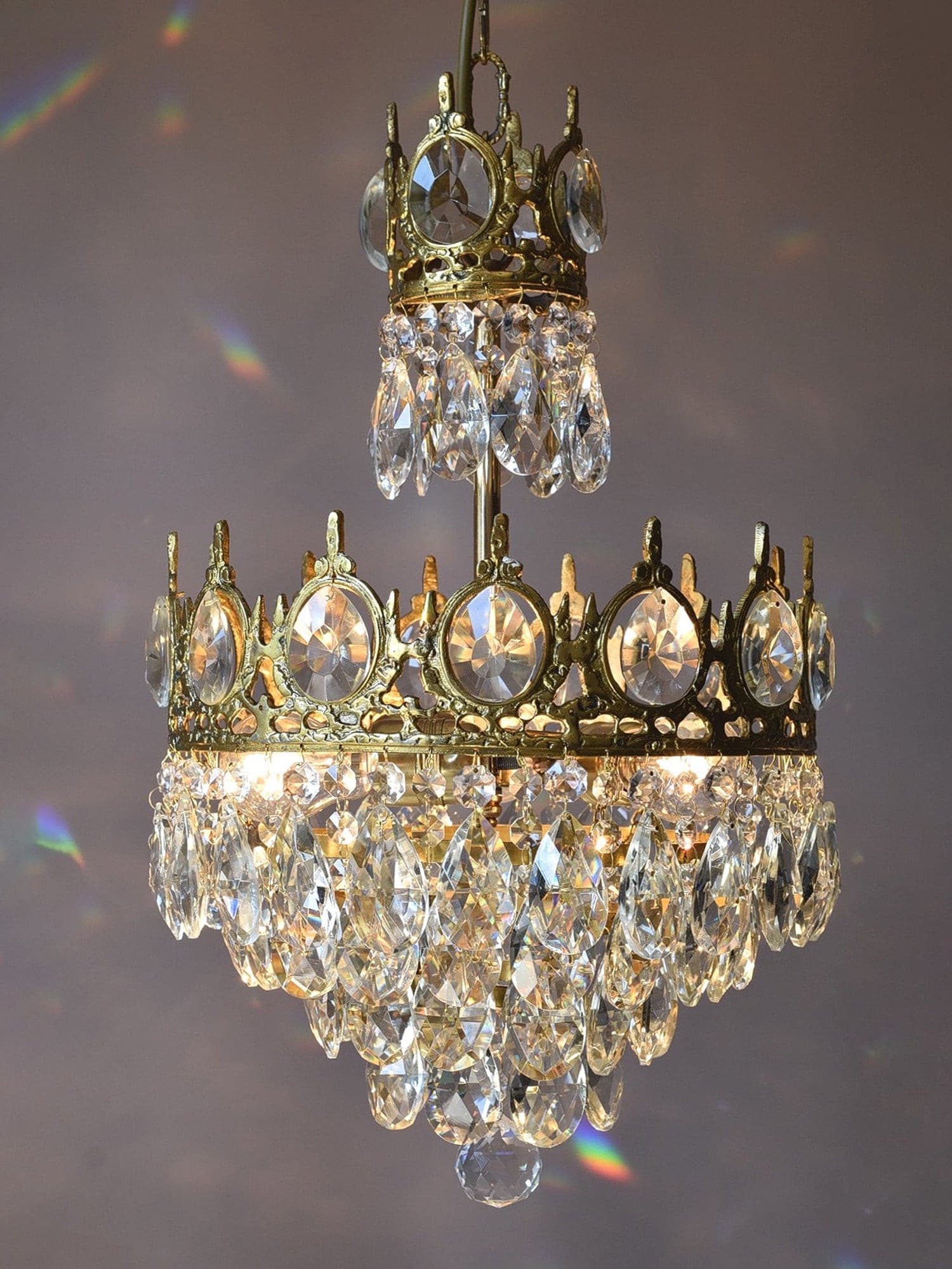 Linfort Brass Chandelier