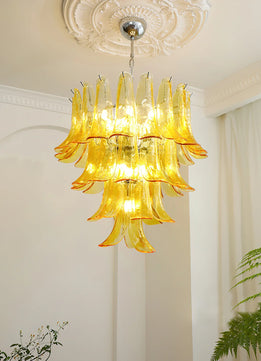 Murano Petal Chandelier