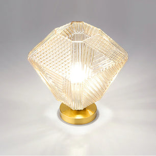 Diamond Cut Art Deco Ceiling Light