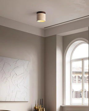 Vaarnii Travertine Ceiling Lamp