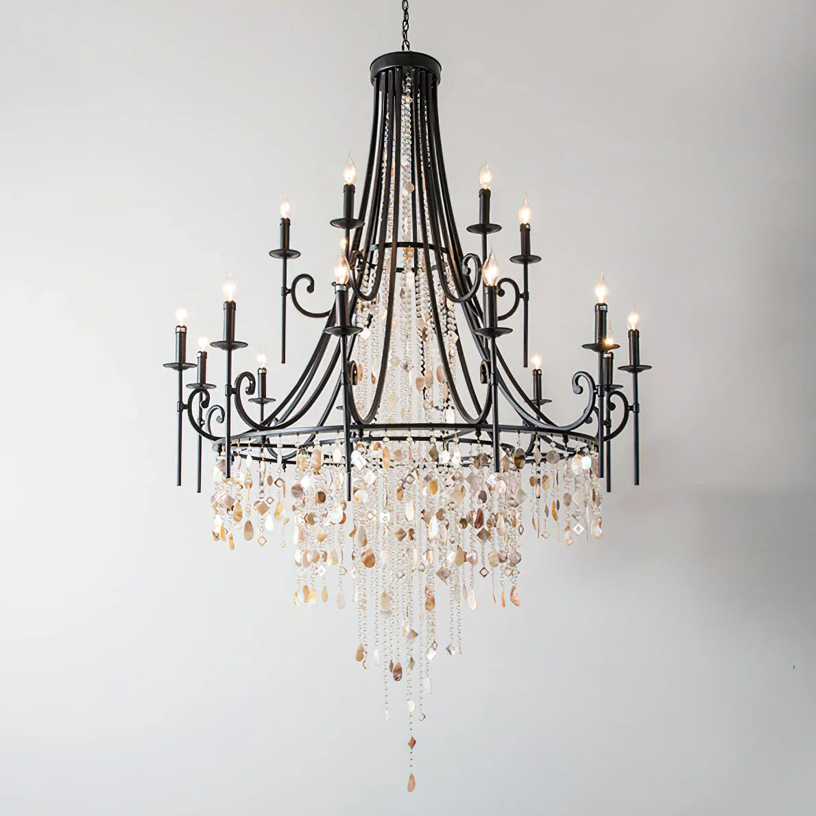 Tatum Lux Shell Chandelier