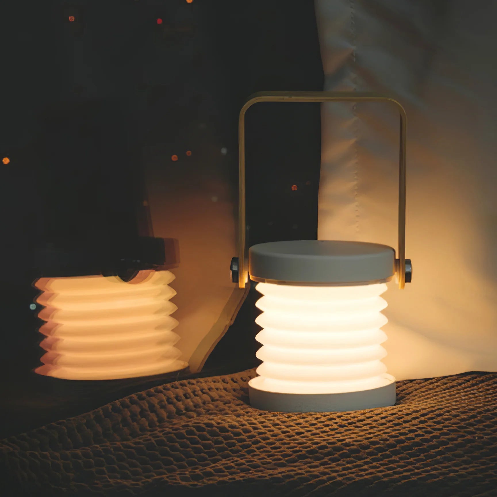 Portable Lantern Table Lamp