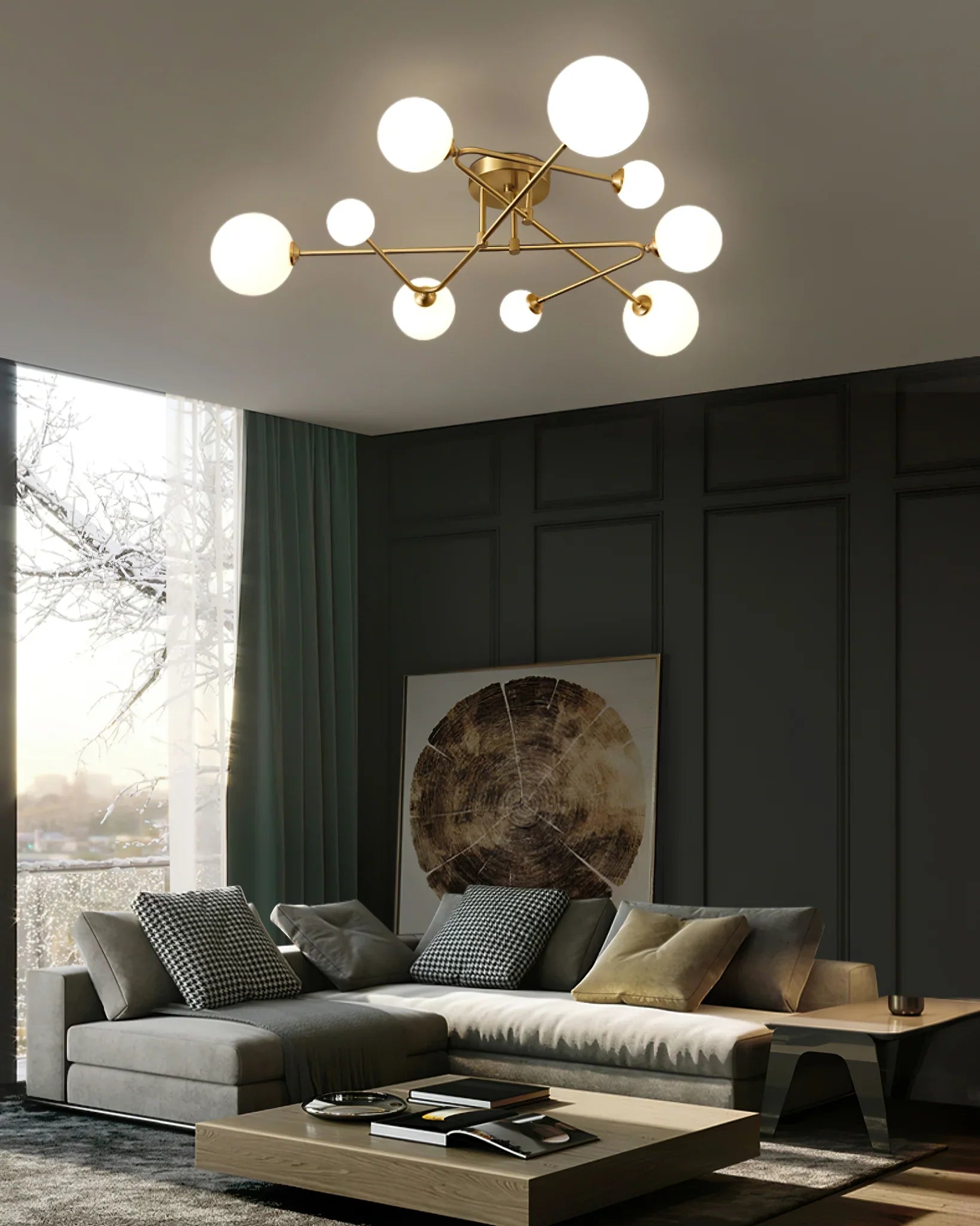 Sputnik Ceiling Lamp