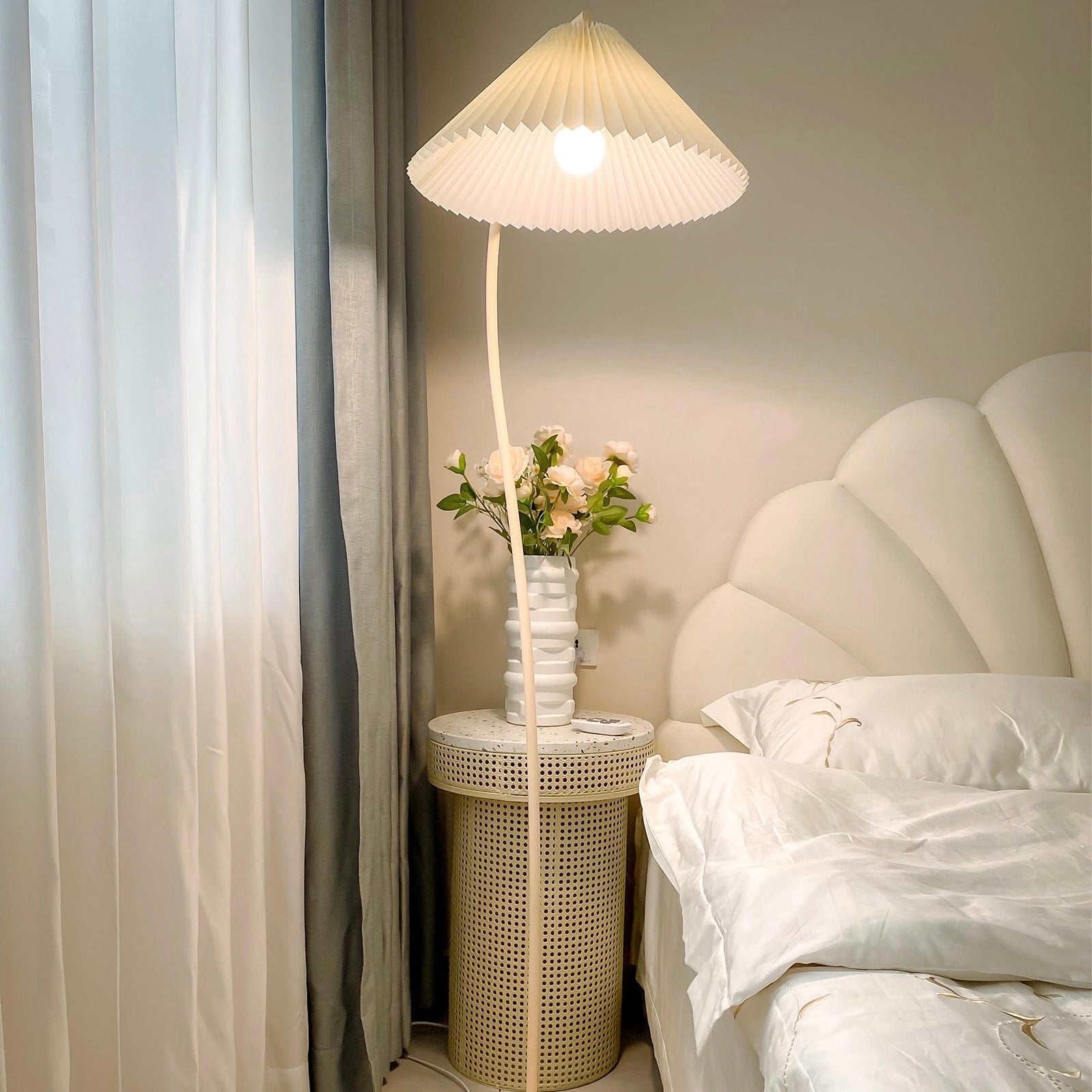 Crescini Pleated Floor Lamp