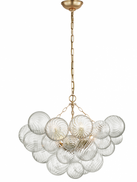 Cluster Glass Bubble Chandelier